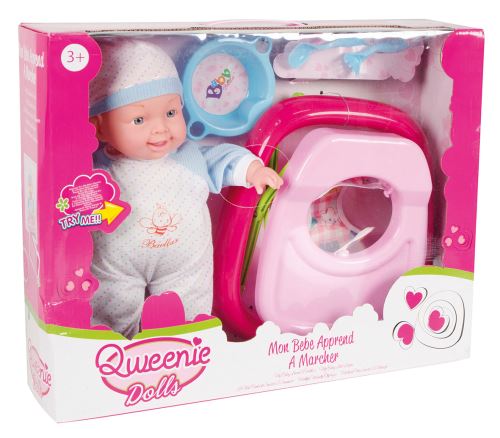 Mon Bebe Apprend A Marcher Qweenie Dolls Maxi Toys Poupees Poupons Interactifs Qweenie Dolls Poupees