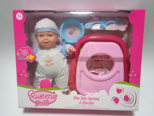 Mon Bebe Apprend A Marcher Qweenie Dolls Maxi Toys Poupees Poupons Interactifs Qweenie Dolls Poupees