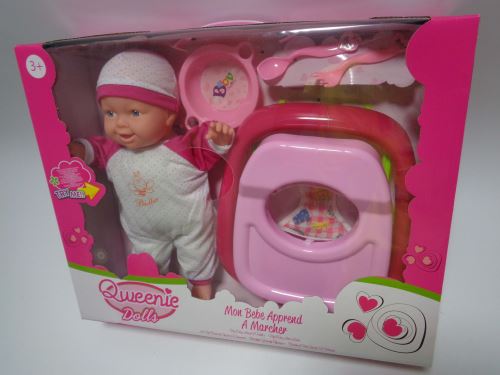 Mon Bebe Apprend A Marcher Qweenie Dolls Maxi Toys Poupees Poupons Interactifs Qweenie Dolls Poupees