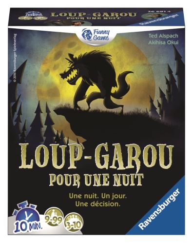 Loup Garou Pour Une Nuit Pour Un Crepuscule Ravensburger Maxi Toys Jeux De Societe Ravensburger