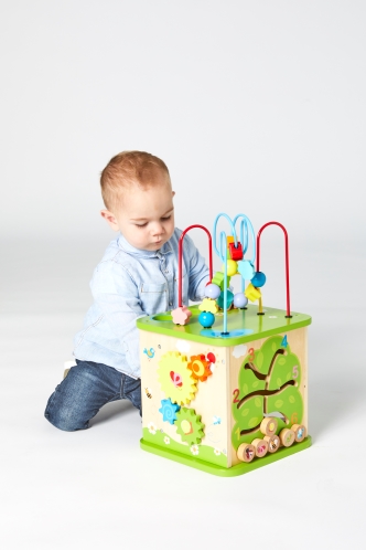 Cube D Activites En Bois Biloba Maxi Toys Jouets En Bois Biloba Premier Age