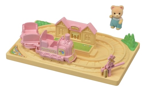 Train Tchou Tchou Et Bebe Ours Sylvanian Families 53 Epoch Maxi Toys Mini Univers Epoch Figurines Et Univers