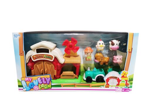 Petite Ferme Et Animaux Kid S World Maxi Toys Promotions Kid S World