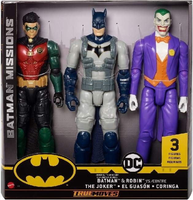 Batman Missions - Batman & Robin contre The Joker Mattel : Maxi Toys,  Figurines & Véhicules Mattel