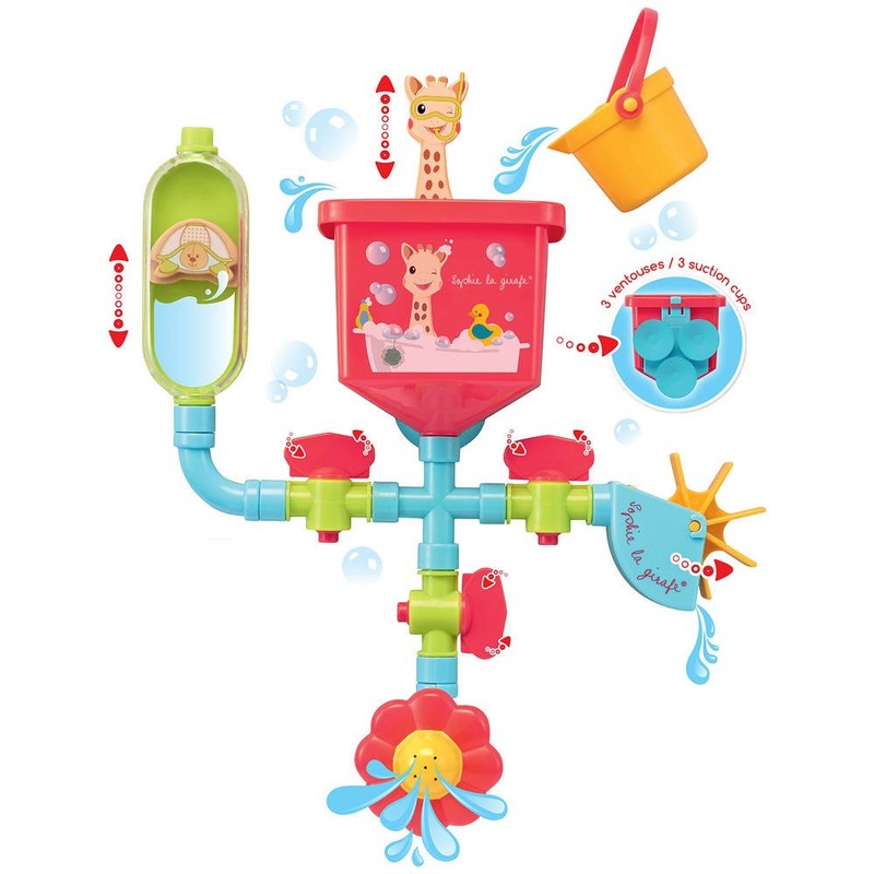 Tuyaux Folies Sophie La Girafe Vulli Maxi Toys Jouets De Bain Vulli Premier Age