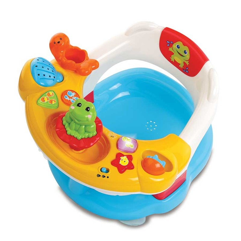 Super Siege De Bain Interactif 2 En 1 Vtech Baby Maxi Toys Jouets De Bain Vtech Baby Premier Age