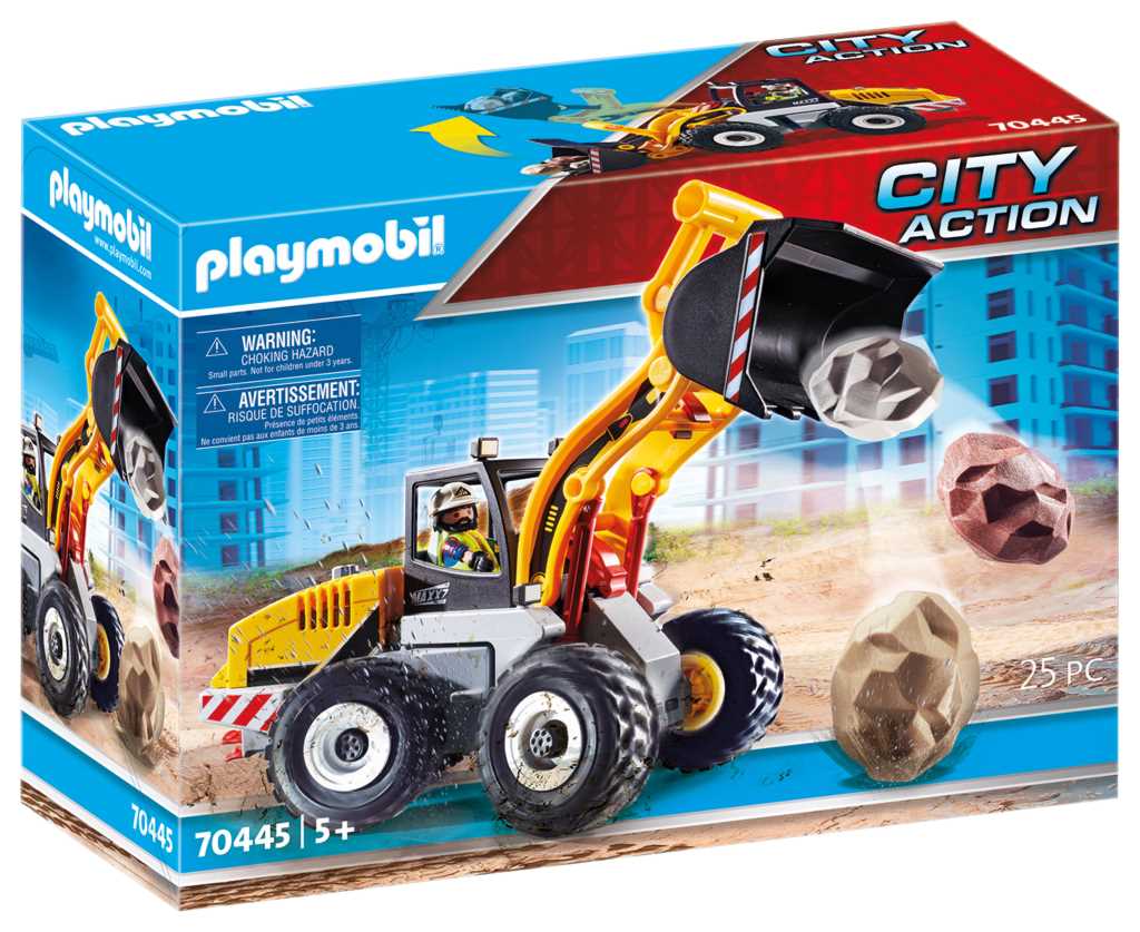 Chargeuse Sur Pneus Playmobil City Action Playmobil Maxi Toys Playmobil Playmobil Figurines Et Univers