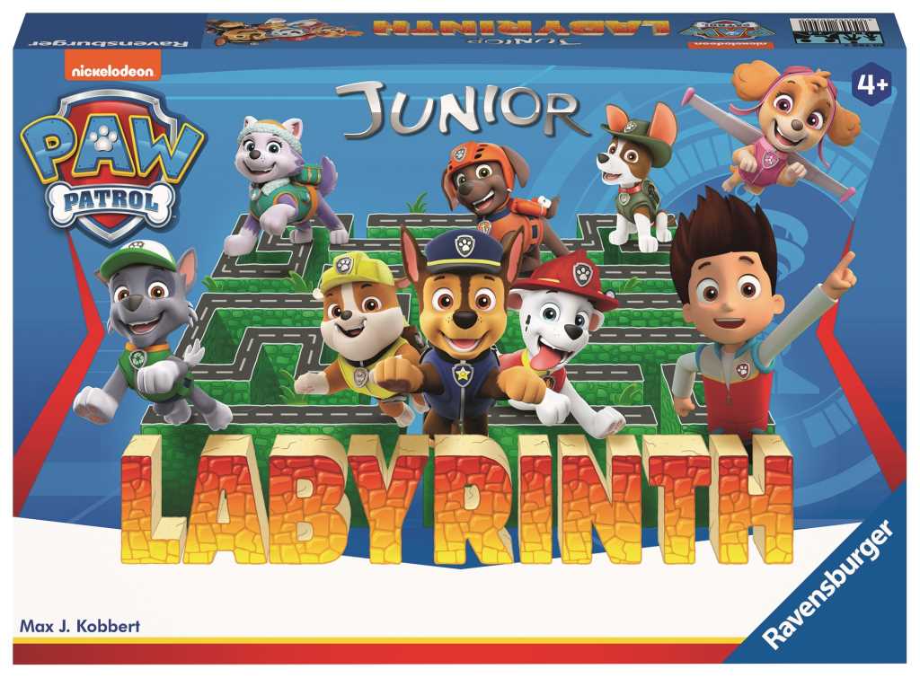 Labyrinthe Junior Pat Patrouille Ravensburger Maxi Toys 1ers Jeux De Societe Ravensburger Jeux De Societe