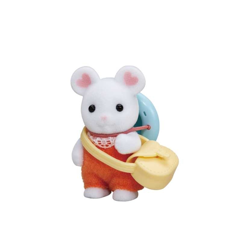 Le Bebe Souris Marshmallow Sylvanian Families 5408 Epoch Maxi Toys Mini Univers Epoch Figurines Et Univers