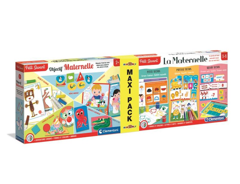 Maxi Pack Objectif Maternelle + La Maternelle