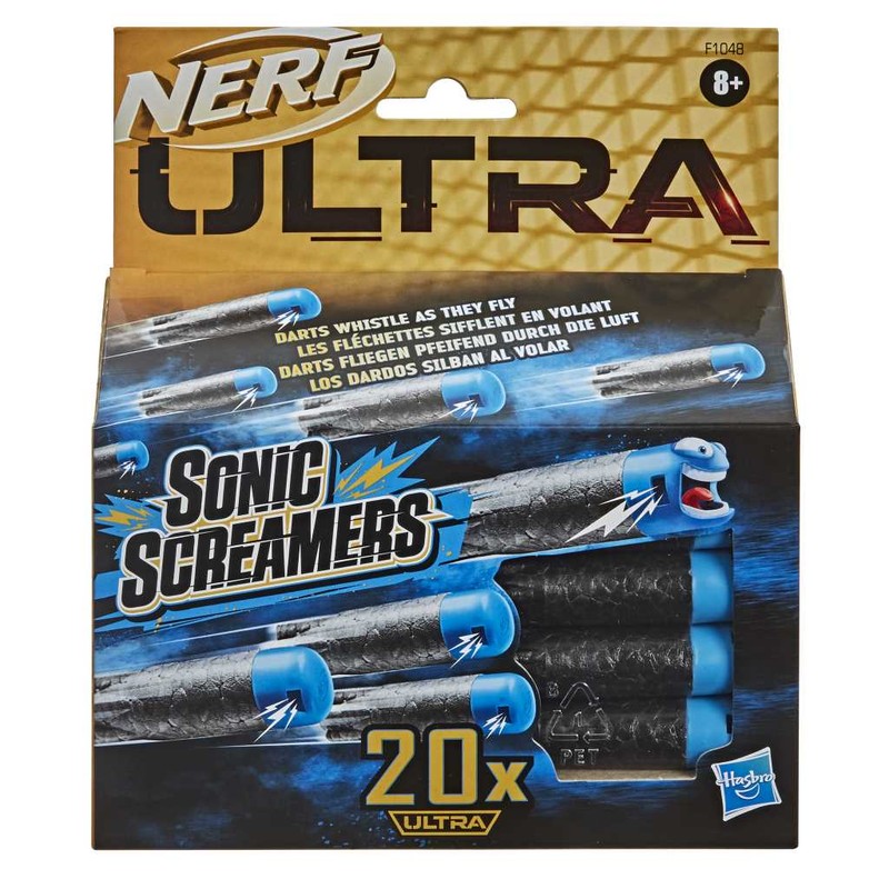 Recharge 20 Fléchettes Nerf Ultra Sonic Screamers