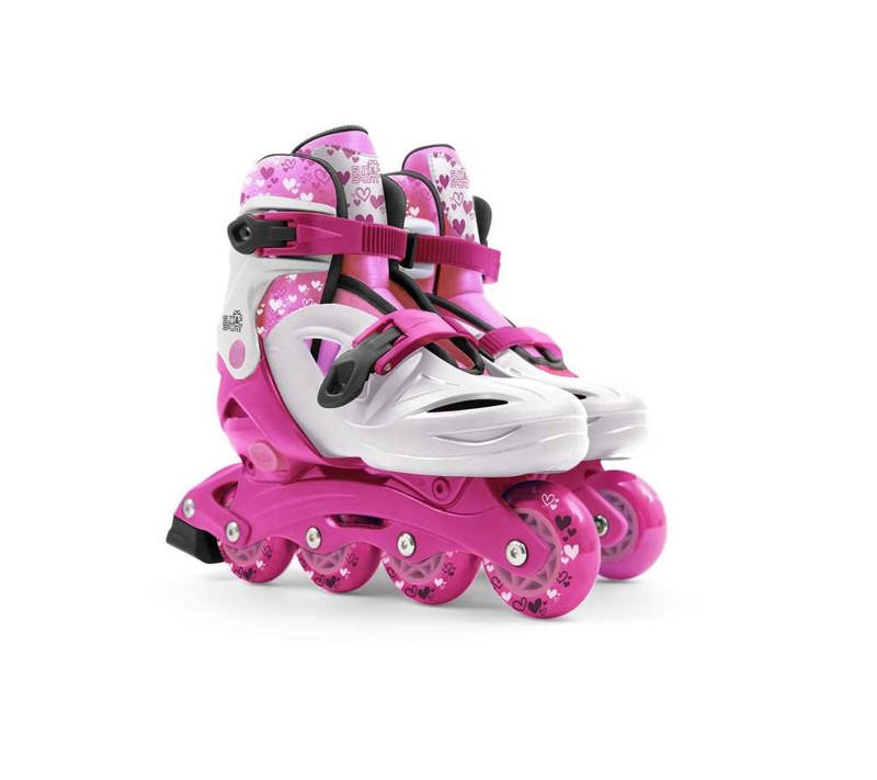 Rollers roses et blanc Taille 36-40