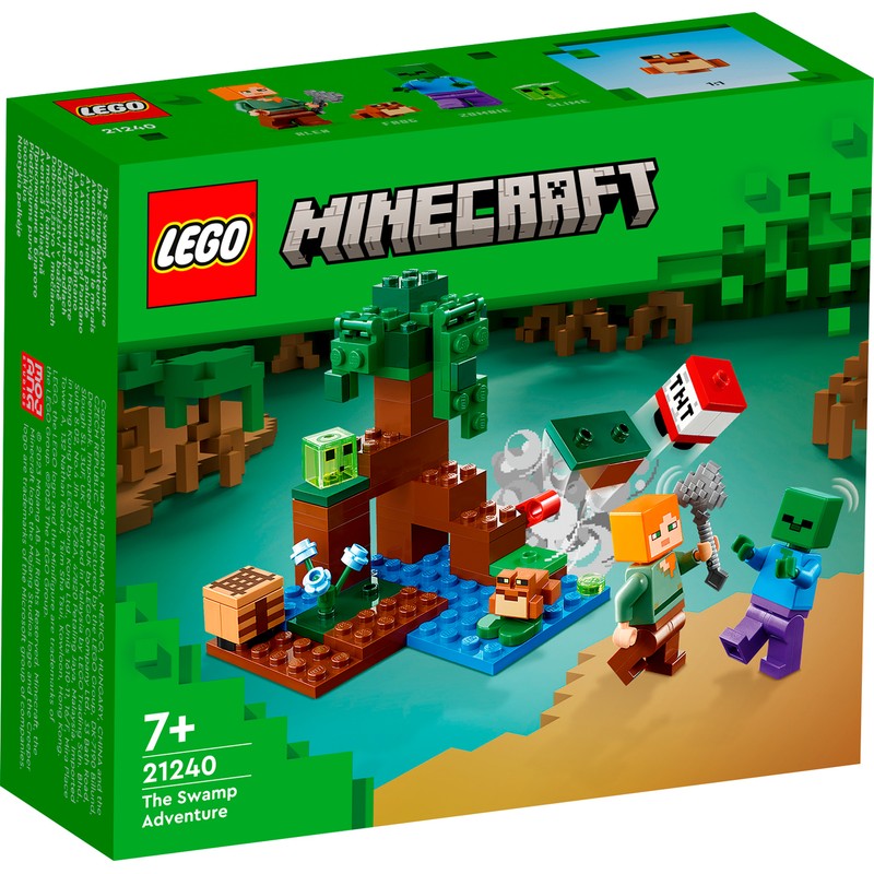 Aventures dans le marais - LEGO Minecraft - 21240 LEGO : Maxi Toys ...