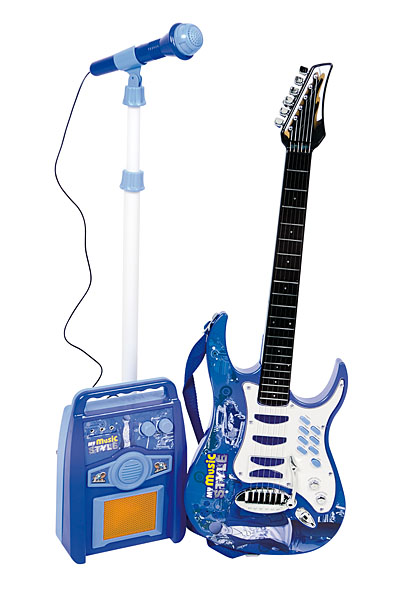 Nouveau Guitare électrique Jouet Musical Jeu Pour Garçon Fille Toddler apprentissage électronique UK 